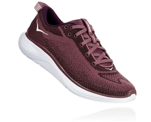 Hoka One One Dame Hupana Flow Road Løpesko Rose Brown/Deep Mahogany Norge-27QHL